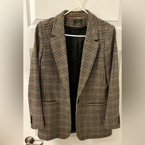 RW&CO. Houndstooth Blazer - Black and Tan